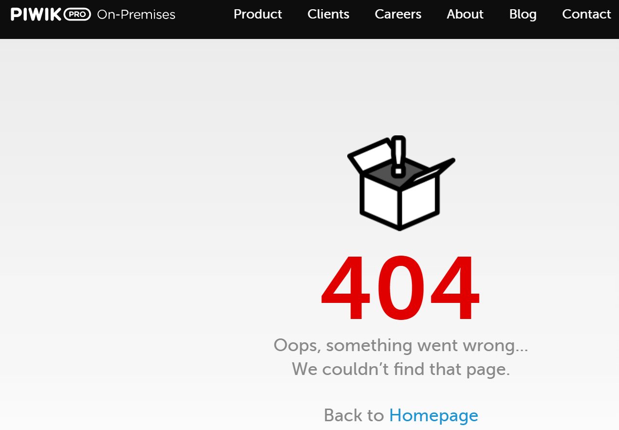 404 Fehler Seiten