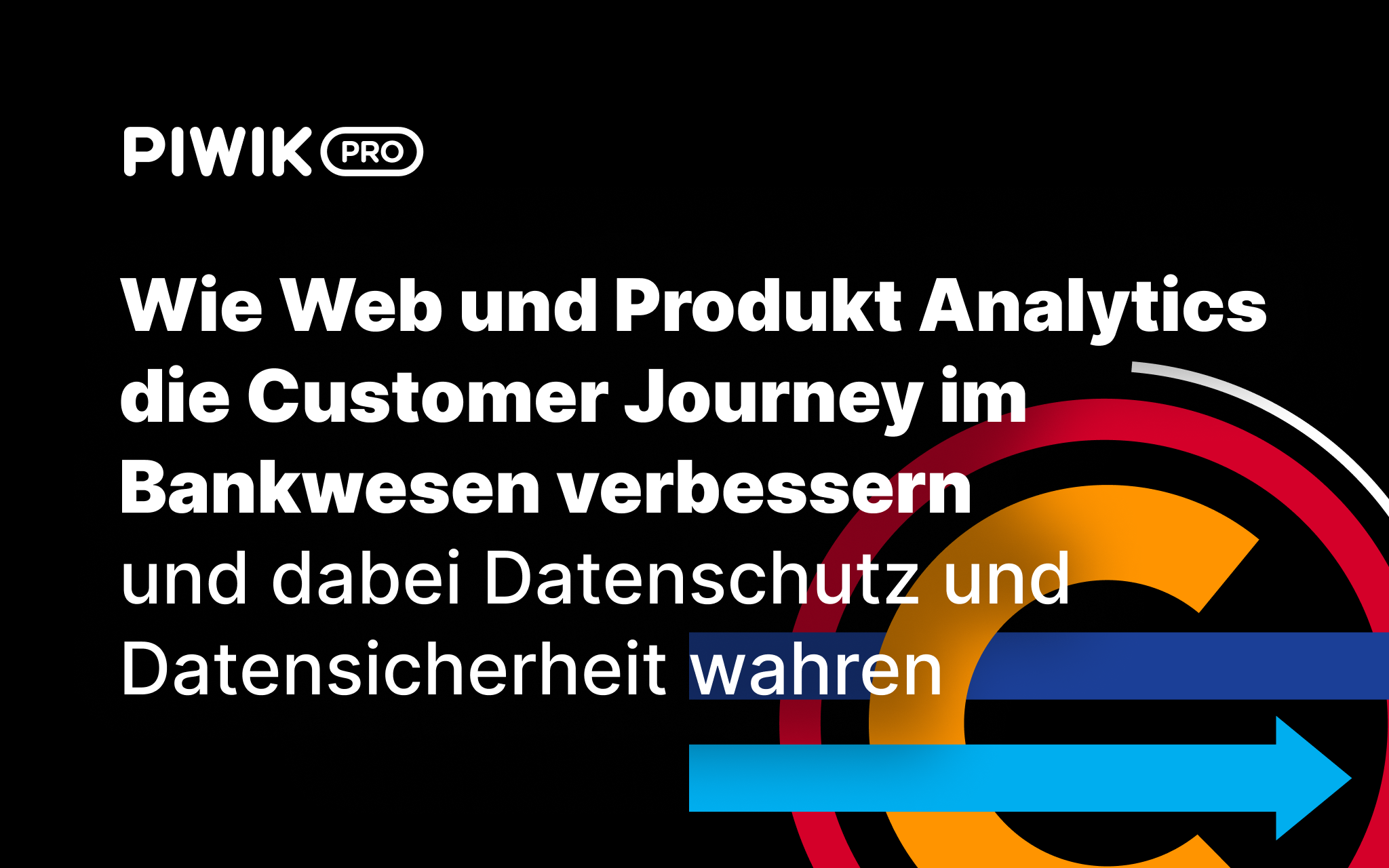 Wie Web und Produkt Analytics die Customer Journey im Bankwesen verbessern (und dabei Datenschutz und Datensicherheit wahren)